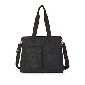 IDAILU Large Canva Tote Bag Casual Daily Cross Bod